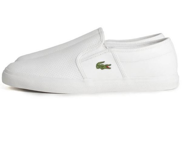 Hvid båd sneaker sneaker sailersneaker sailer sko i hvid lacoste