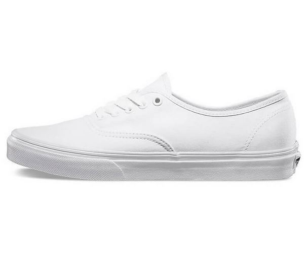 spredning studieafgift Pick up blade Vans Authentic Sneakers True White • Hvide Sneakers